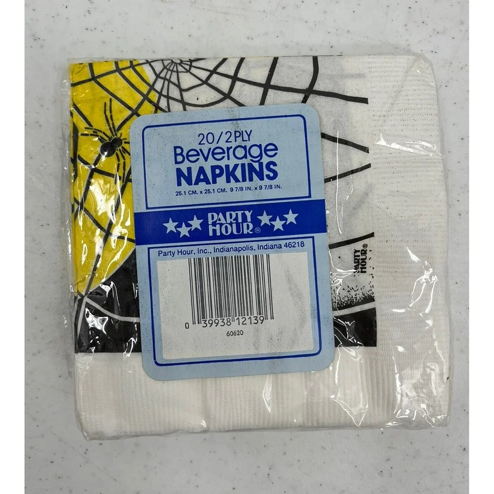 Vintage Halloween Napkins (56) And 7